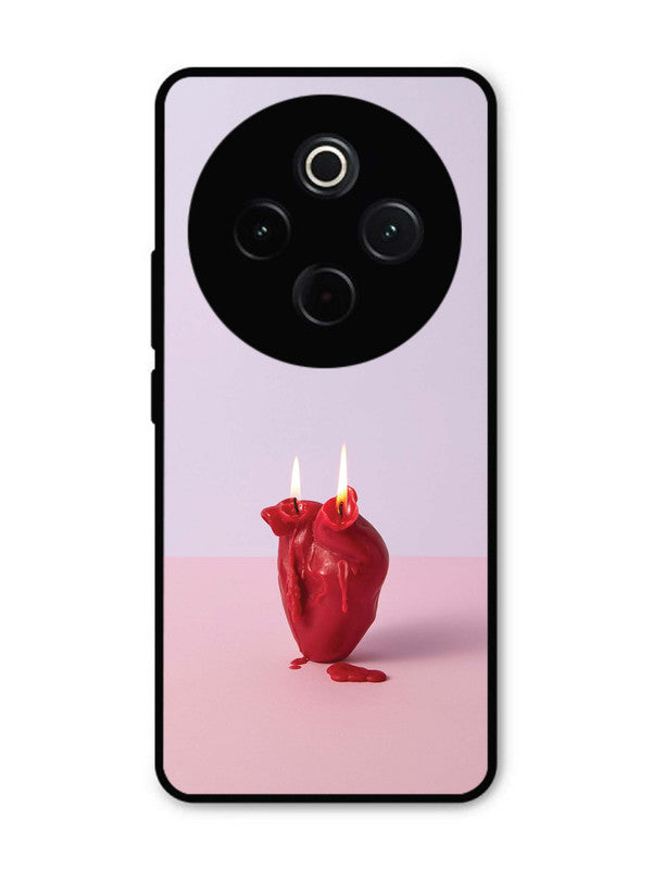 Iqoo Z10 5G A Lighted Heart Candle