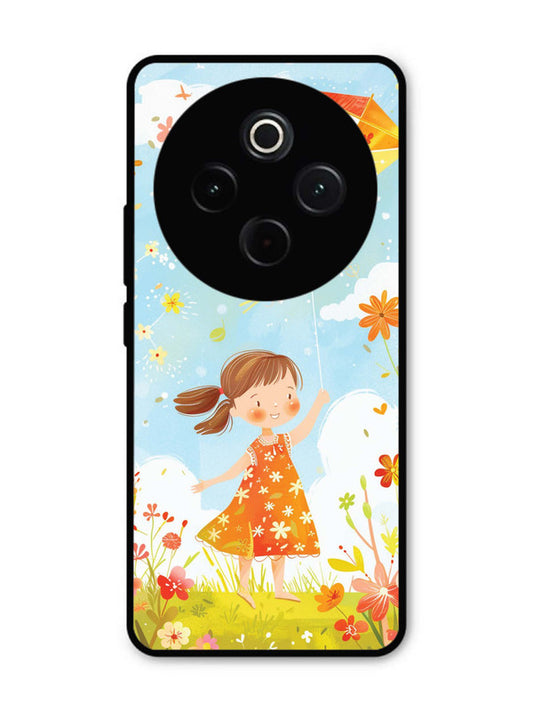Iqoo Z10 5G Little Girl Kite Flying