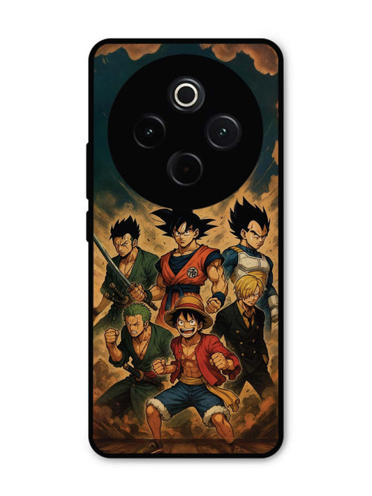 Iqoo Z10 5G OnePiece n Dragon Ball Z in one team