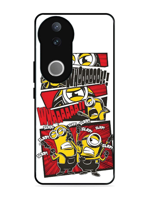 iQoo Z10R 5G Minions Comic Panel Action