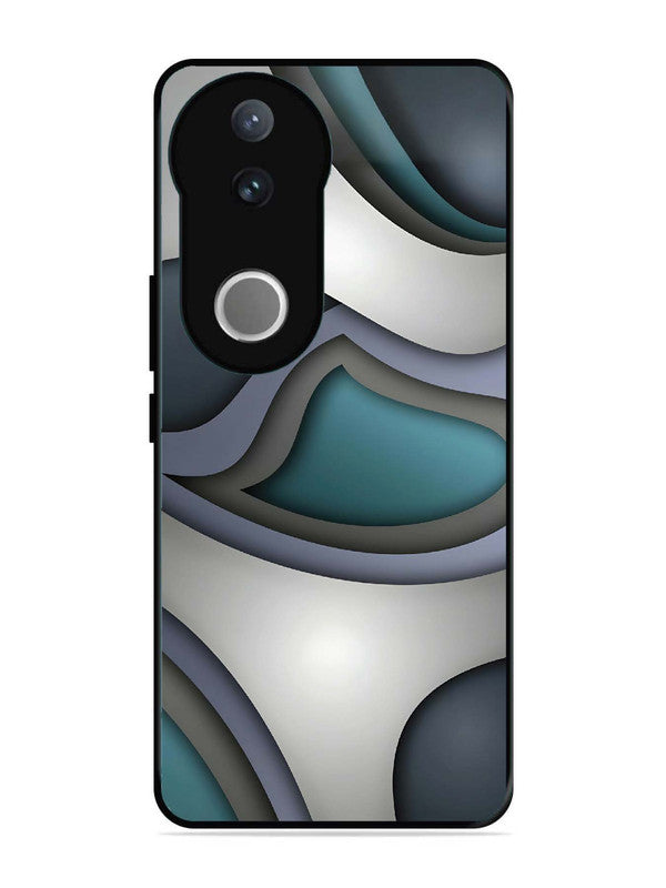 iQoo Z10R 5G Slate Blue Gradient Wave