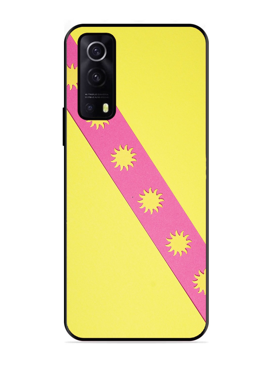 IQOO Z3 5G Pick Strip on Yellow Colour