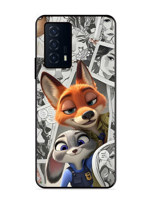 iQoo Z5 5G Cute Nick wilde and judy hopps