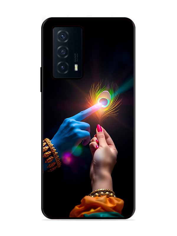 IQOO Z5 5G | 2D Metal | Radha Krishna touching feather | IQ-Z5-454