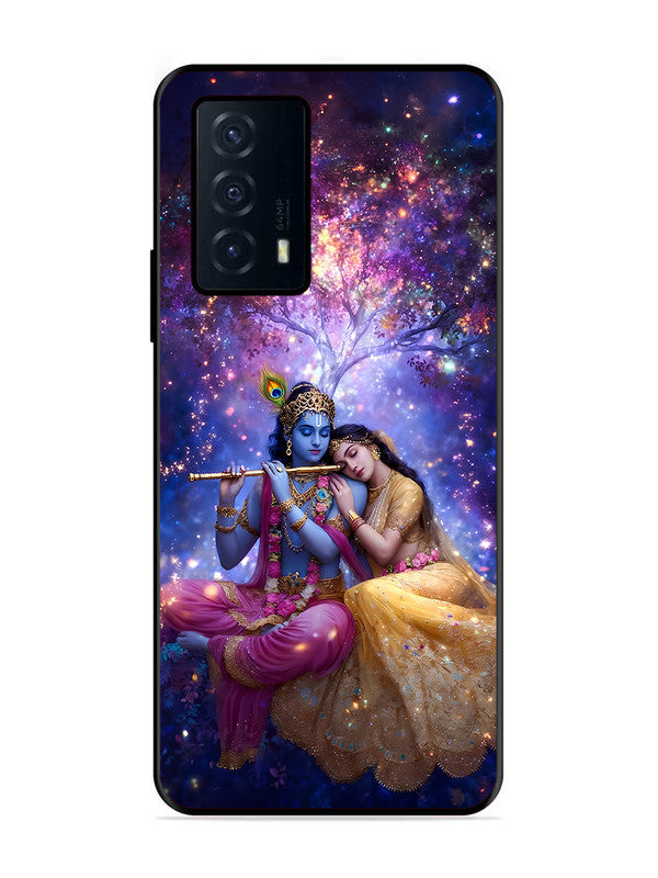 IQOO Z5 5G | 2D Metal | Radha Krishna Enjoying Flute | IQ-Z5-459