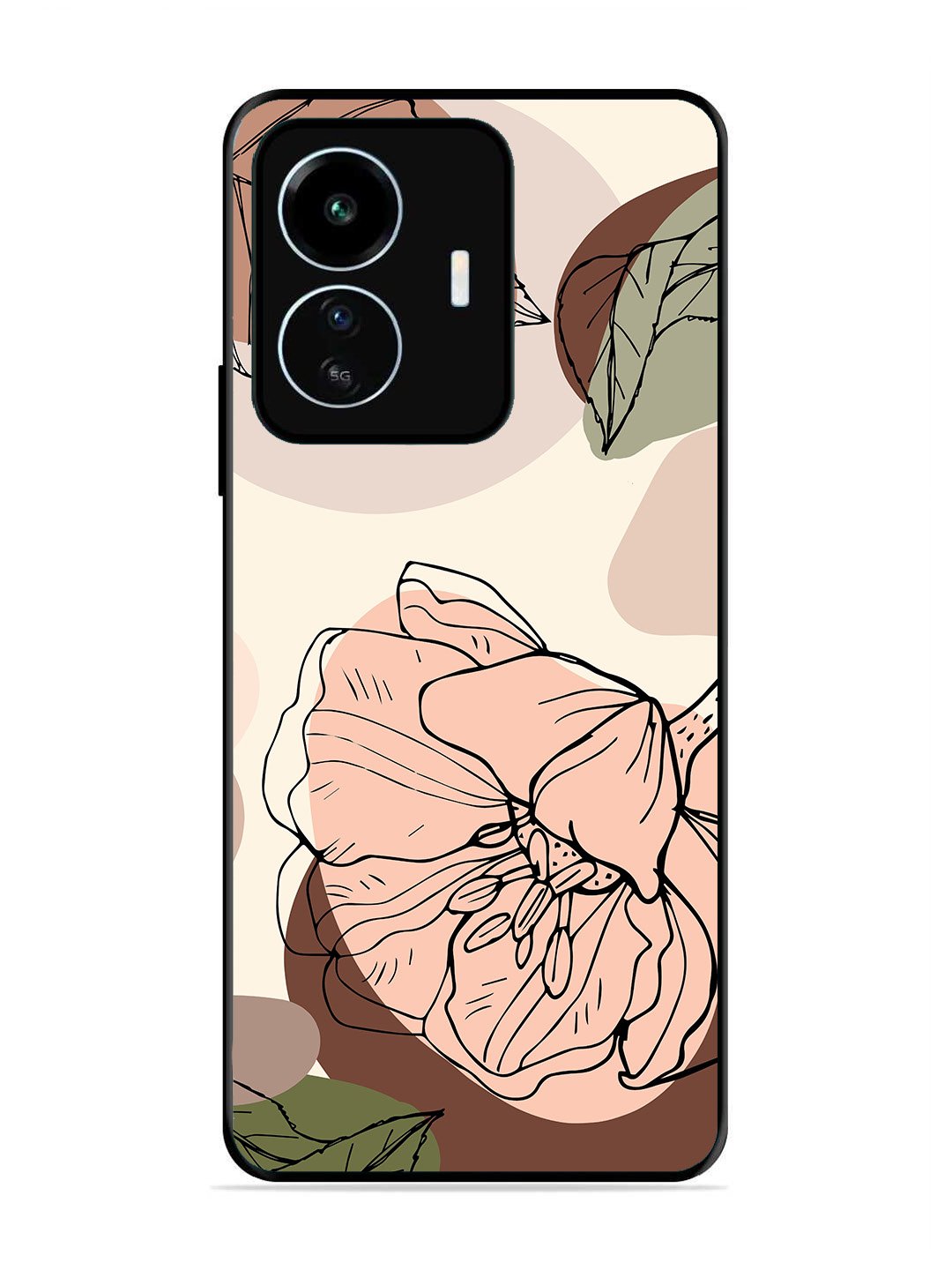 Iqoo Z6 Lite Floral Elegance, Portrait