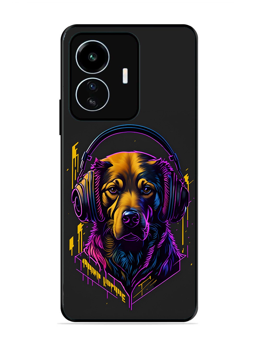Iqoo Z6 Lite Music Lover Dog