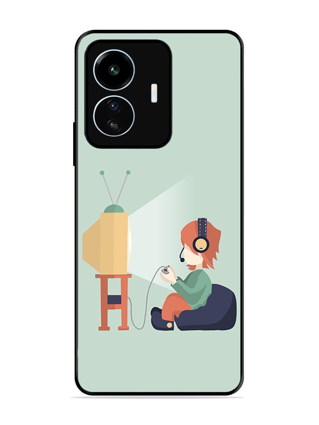 Iqoo Z6 Lite Kid Playing Game