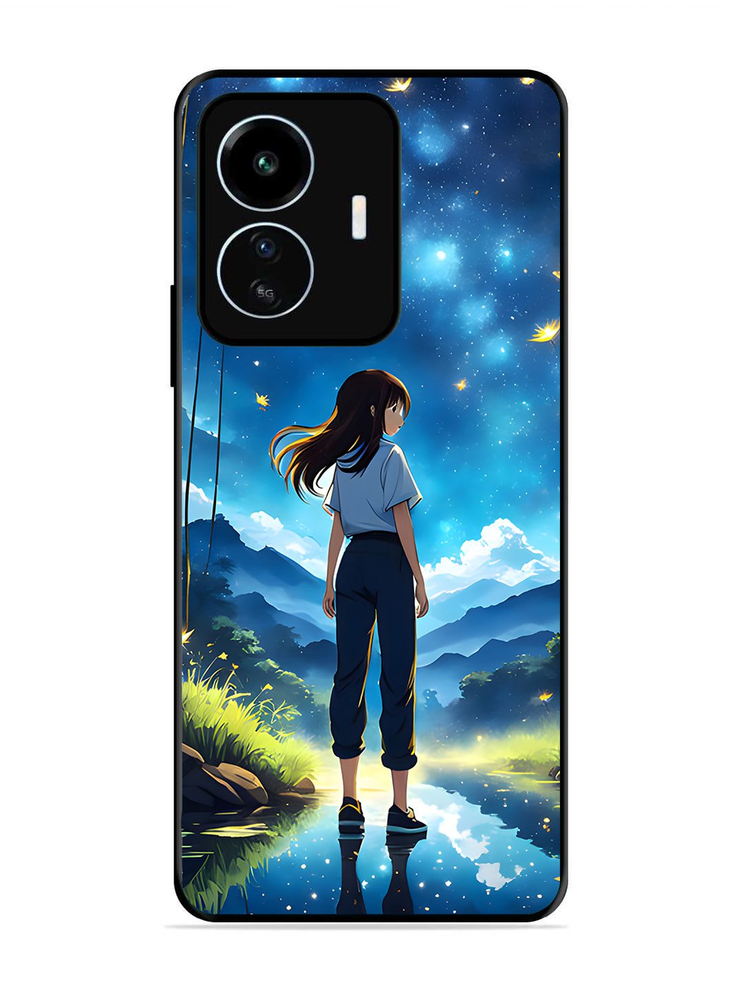 Iqoo Z6 Lite Girl In Beautiful Forest