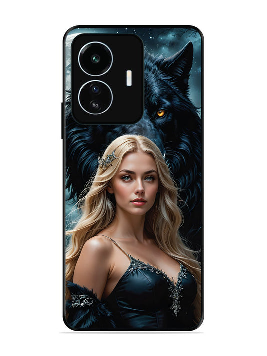 Iqoo Z6 Lite Wolf & Girl