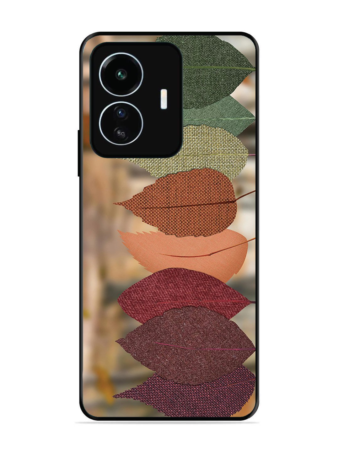 Iqoo Z6 Lite Fabric Leafs