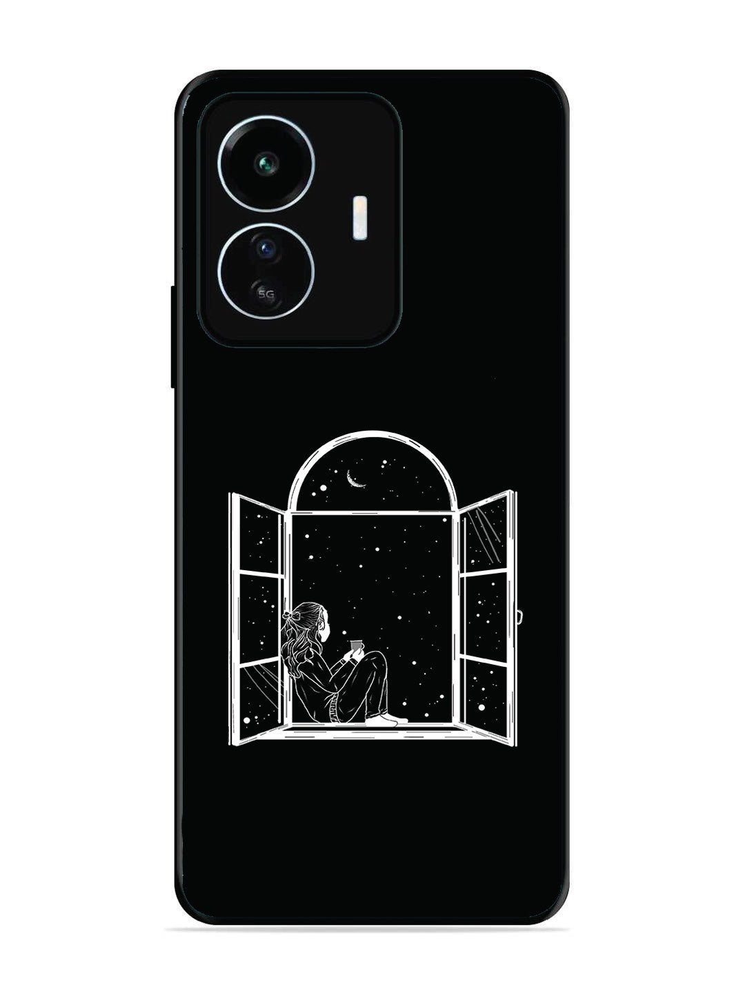 Iqoo Z6 Lite Little Girl on Window