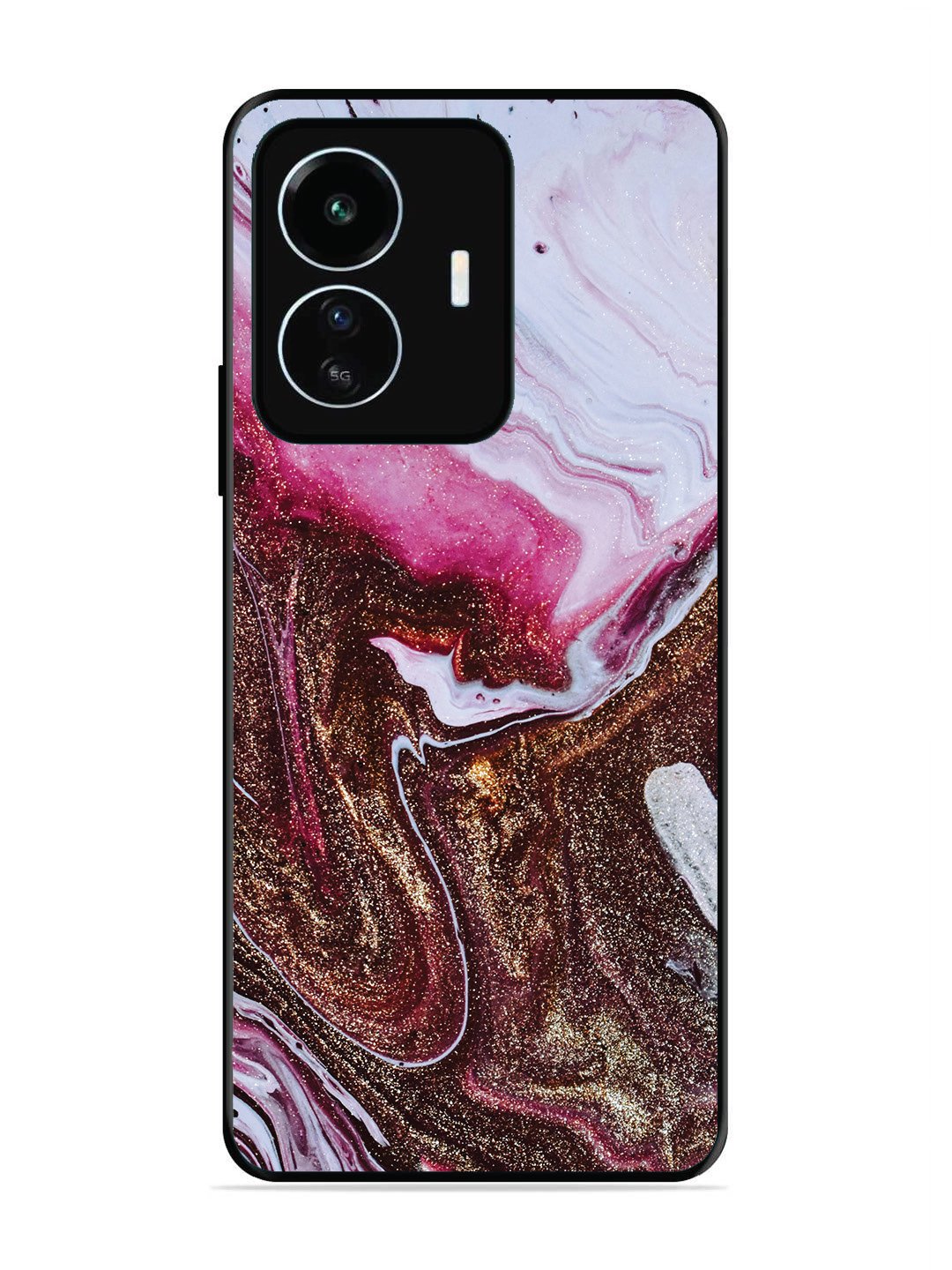 Iqoo Z6 Lite Elegant Rose & Gold Marble