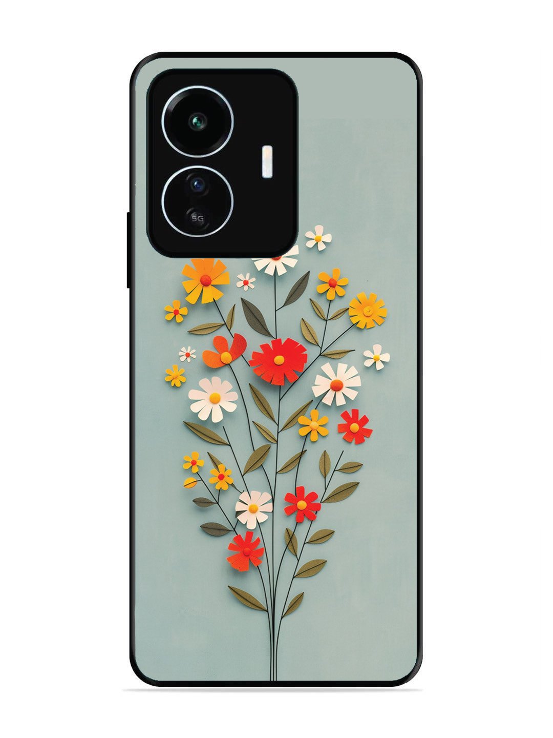 Iqoo Z6 Lite Paper Flowers