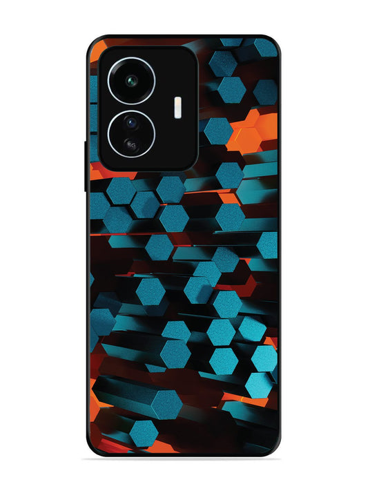 Iqoo Z6 Lite Hexagon 3D Abstract