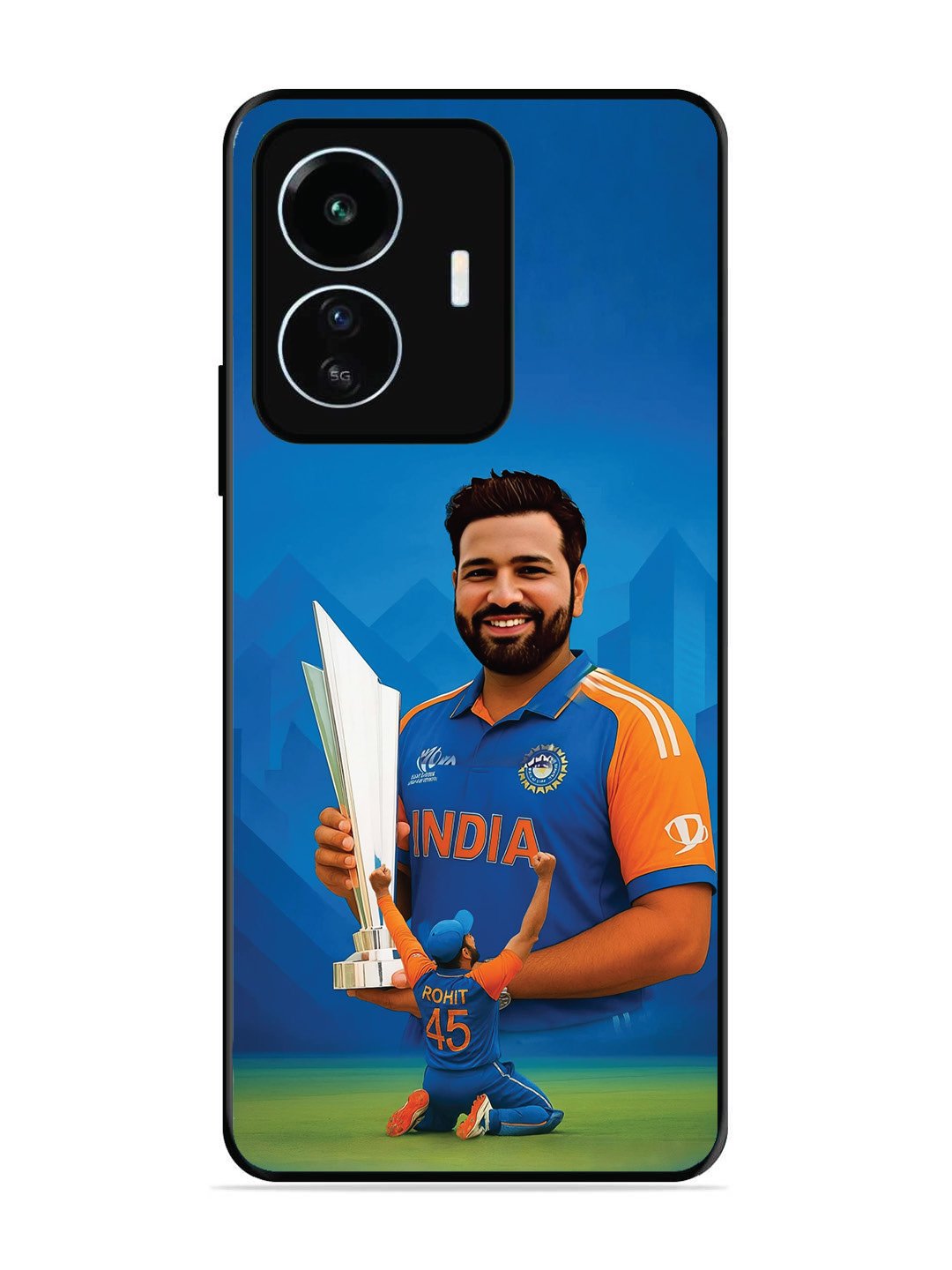 Iqoo Z6 Lite Rohit Sharma Cricketer