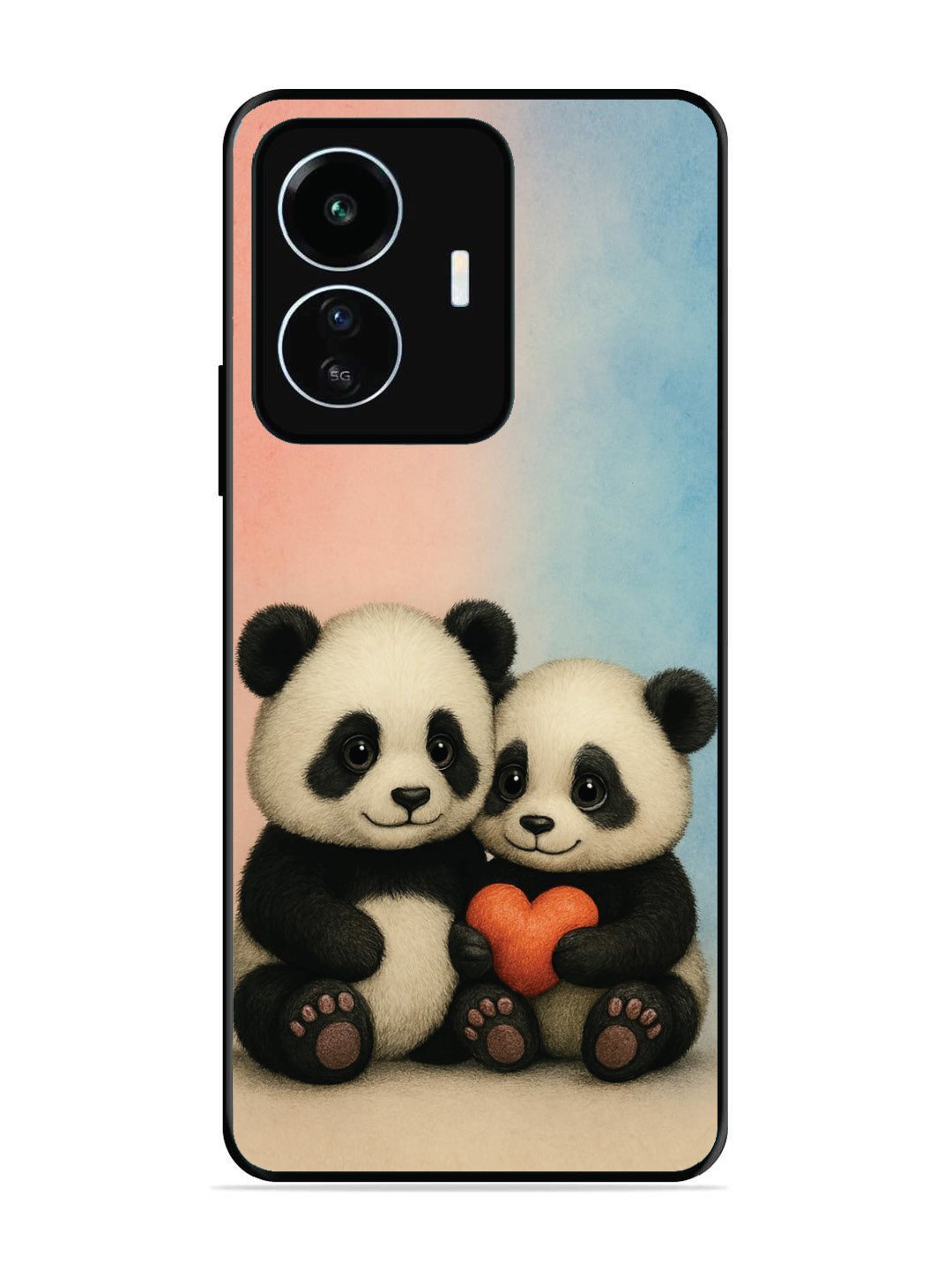 Iqoo Z6 Lite Cute Baby Pandas