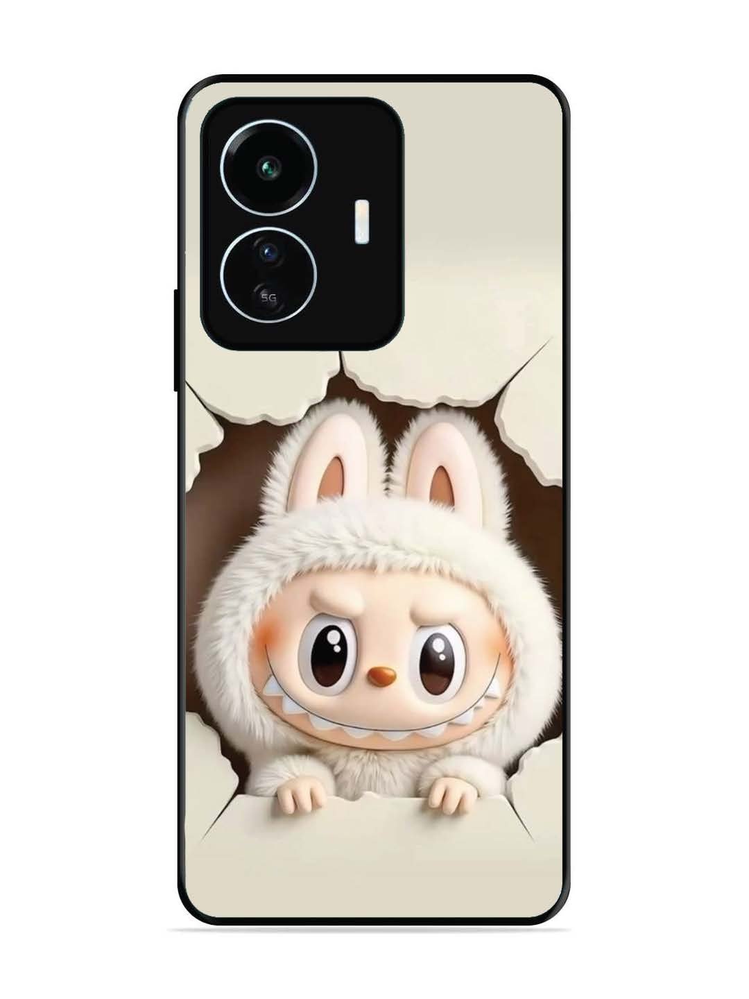 Iqoo Z6 Lite Labubu from Cracked Wall
