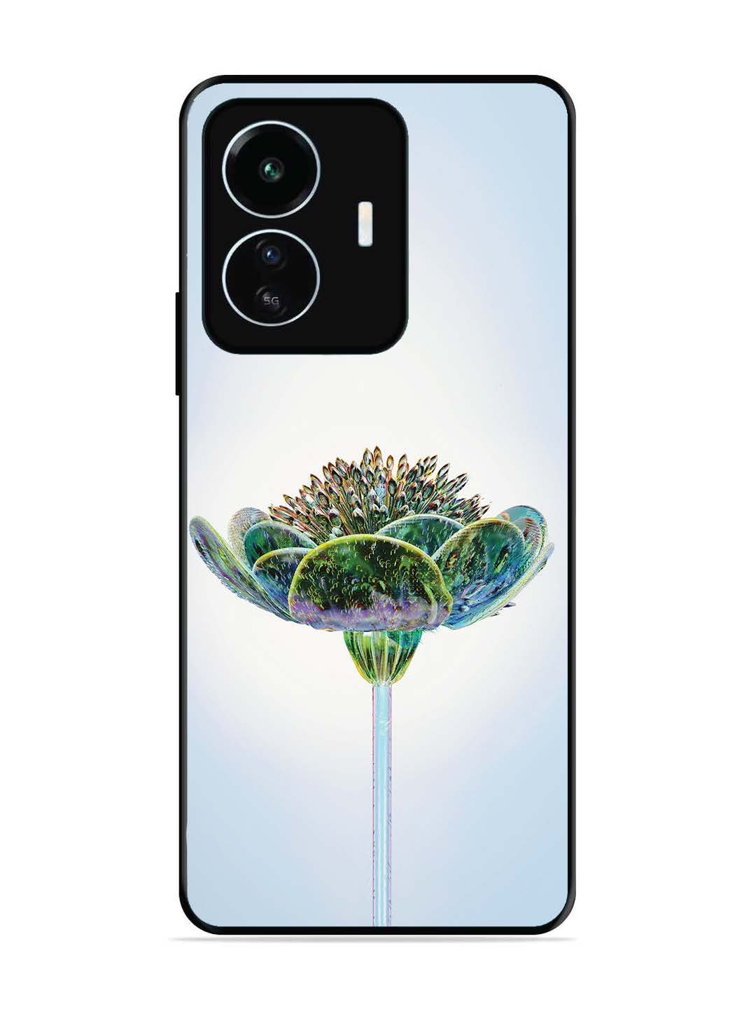 Iqoo Z6 Lite Liquid Glass Chromatic Flower