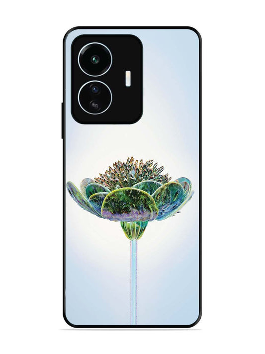 Iqoo Z6 Lite Liquid Glass Chromatic Flower
