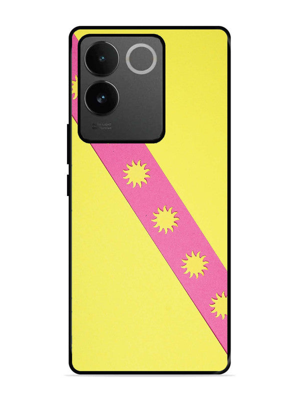 iQoo Z7 Pro 5G Pick Strip on Yellow Colour
