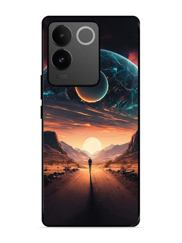 iQoo Z7 Pro 5G Sunset with space scene