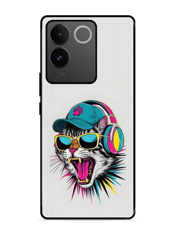iQoo Z7 Pro 5G Neon Pop Art DJ Cat Vibe