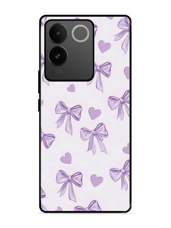 iQoo Z7 Pro 5G Bow Tie, Purple Hair Band