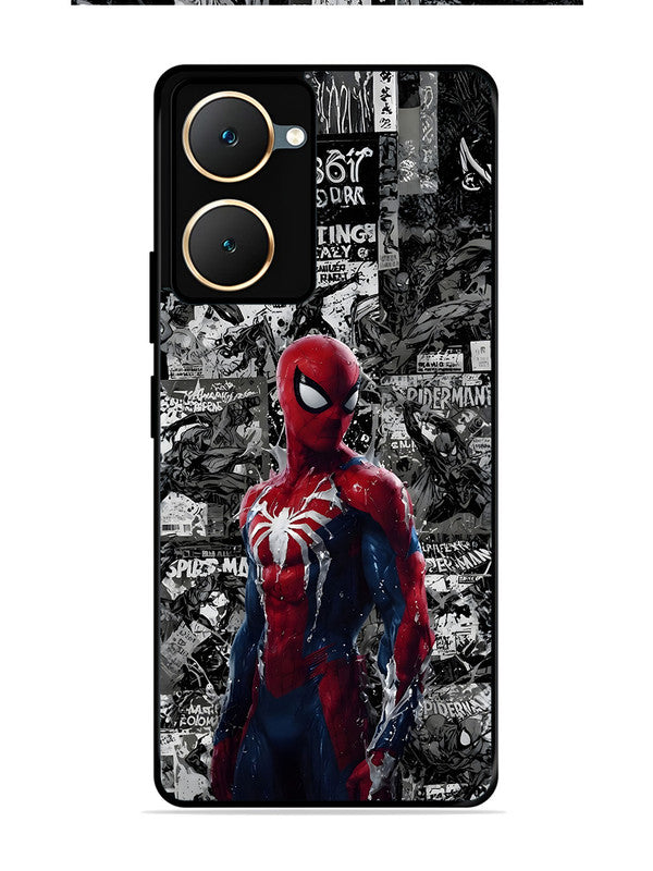 iQoo Z9 Lite Spiderman Highlighted on News Paper