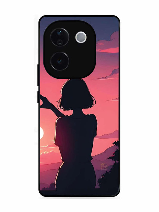 IQOO Z9s Pro 5g Love Heart with Hand Girl