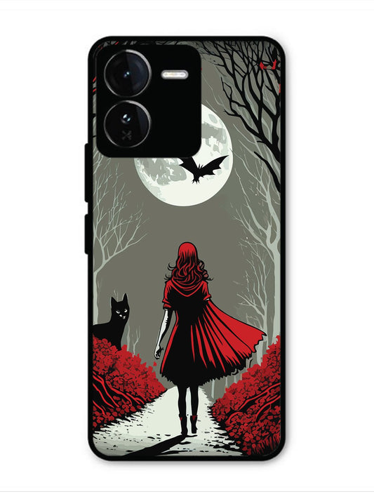 Iqoo Z9 5G Scarlet Girl in Red Forest