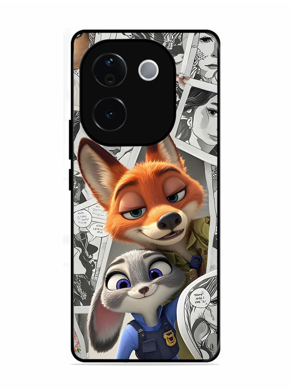 iQoo Z9s Pro 5g Cute Nick wilde and judy hopps