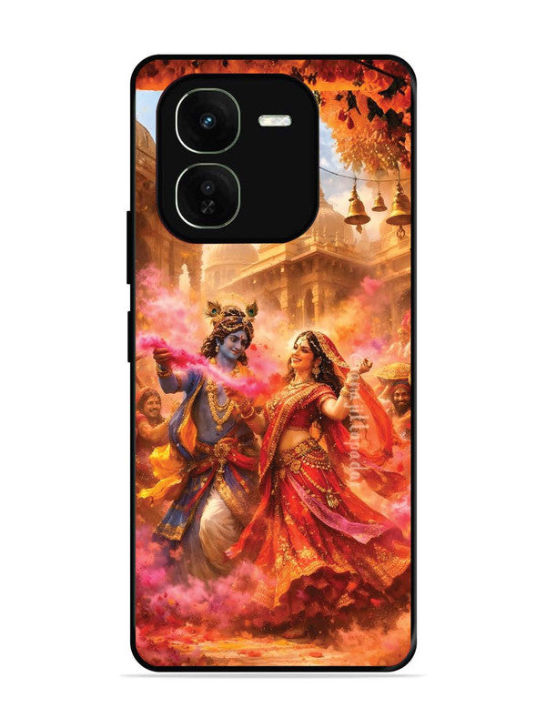 iQoo Z9x 5G | 2D Metal | Radha Krishna Playing Holi | IQ-Z9x-432