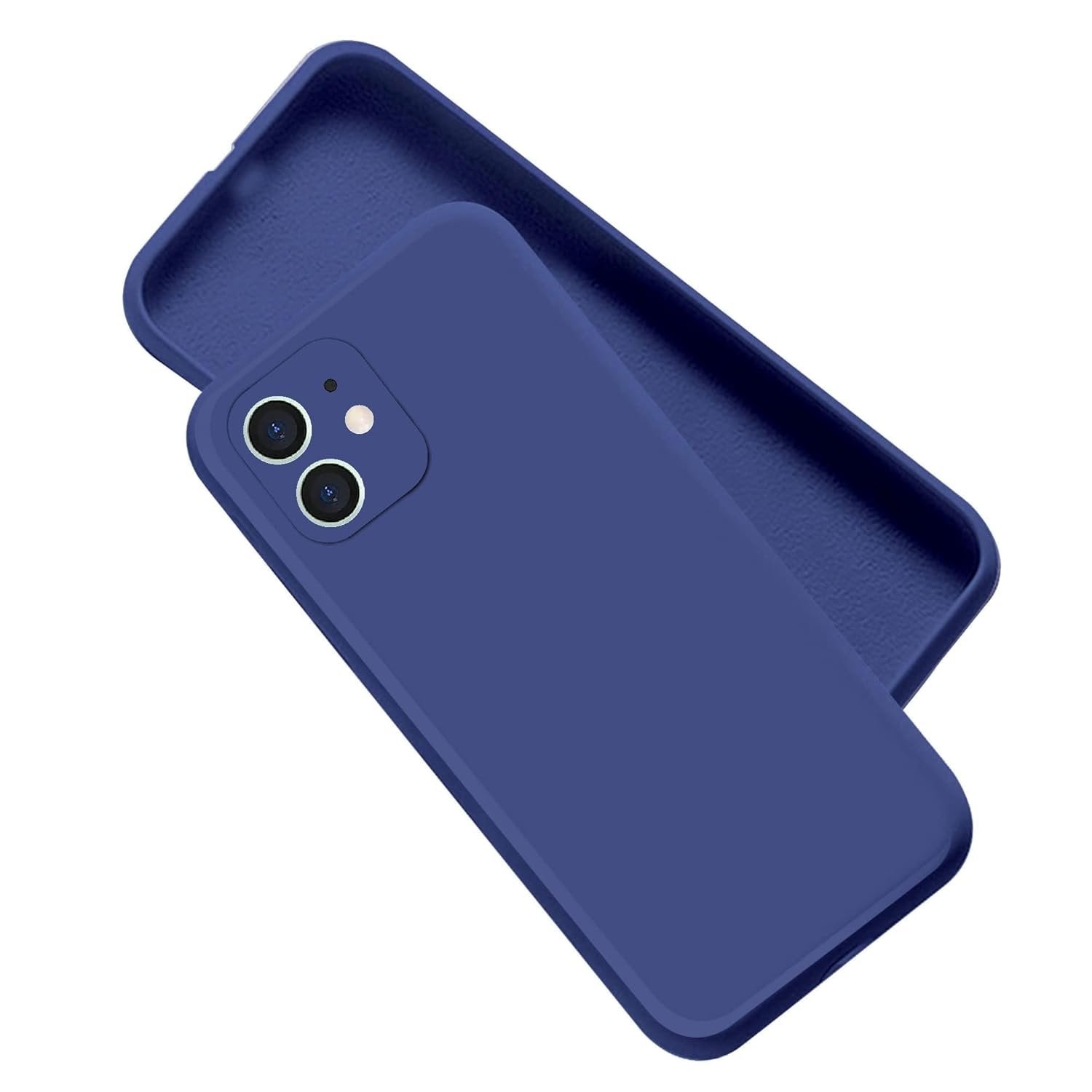iPhone 12 Silicone Case Navy Blue