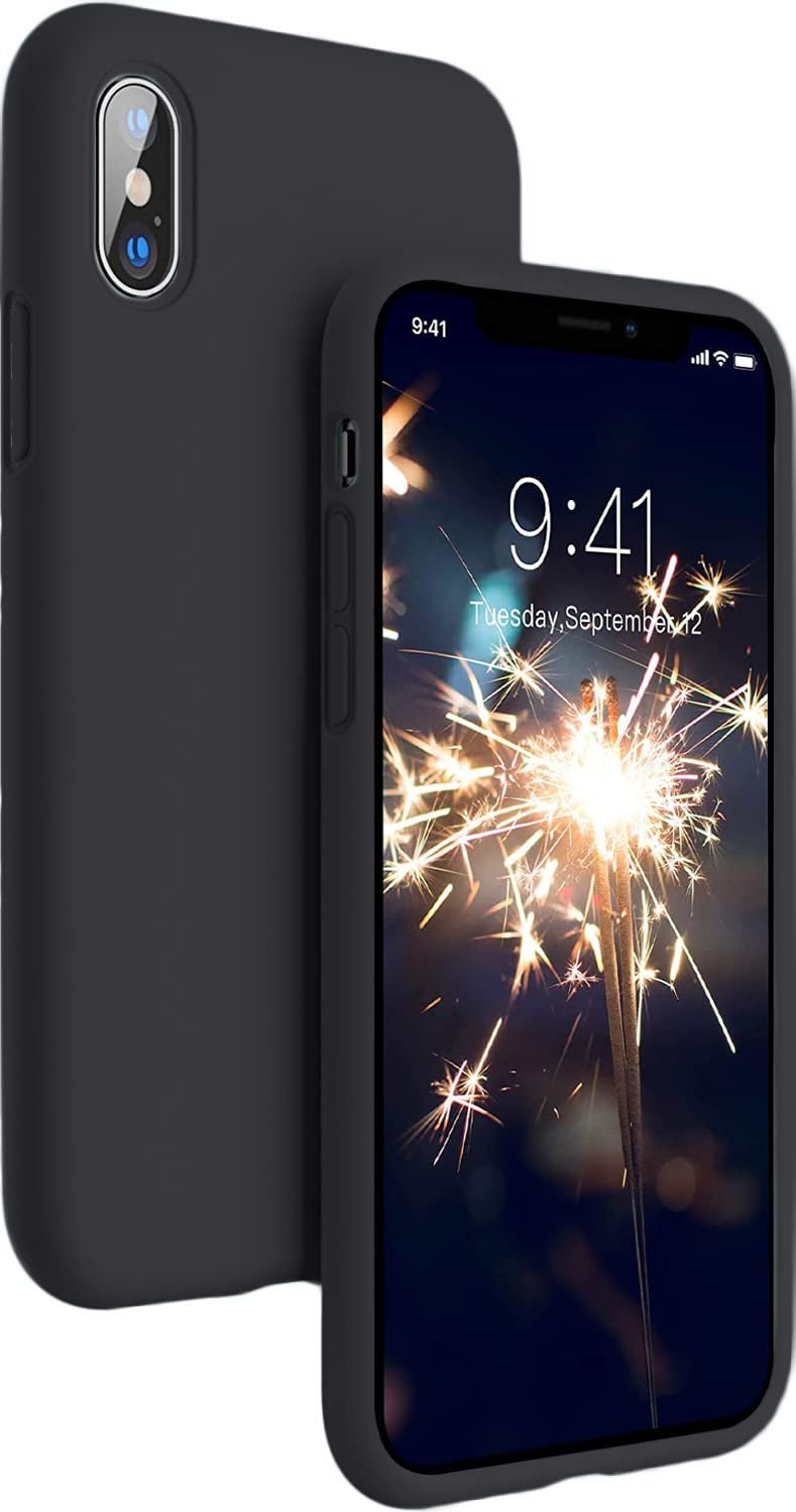 iPhone X Silicone Case Black