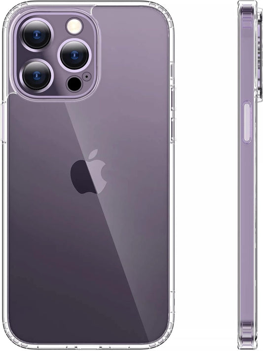 iPhone 14 Pro Transparent Case Flexible, Transparent