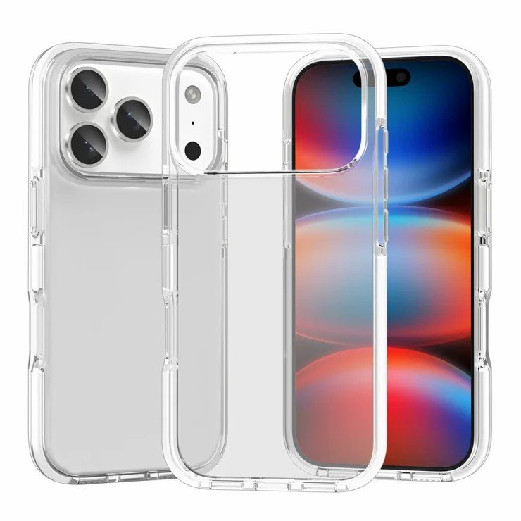 iPhone 17 Pro Transparent Case Flexible, Transparent