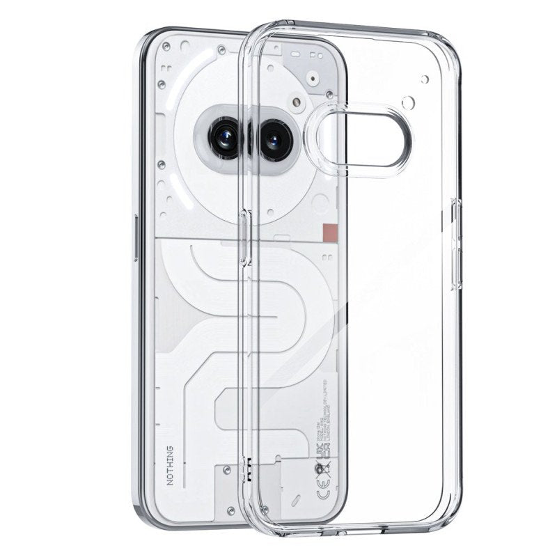 Nothing Phone 2A Transparent Case Flexible, Transparent