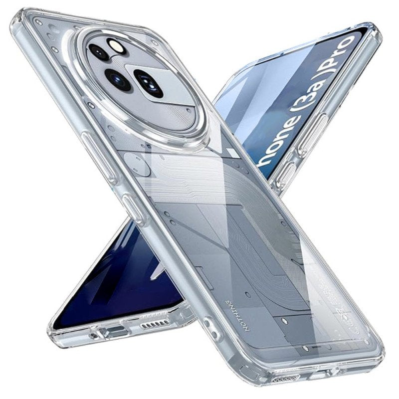 Nothing Phone 3A Pro Transparent Case Flexible, Transparent
