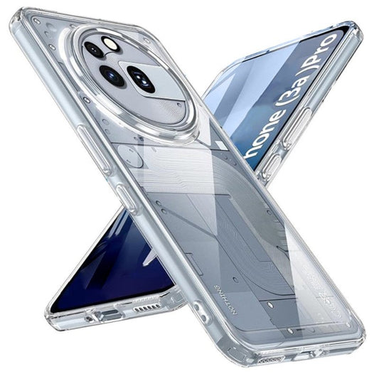 Nothing Phone 3A Pro Transparent Case Flexible, Transparent