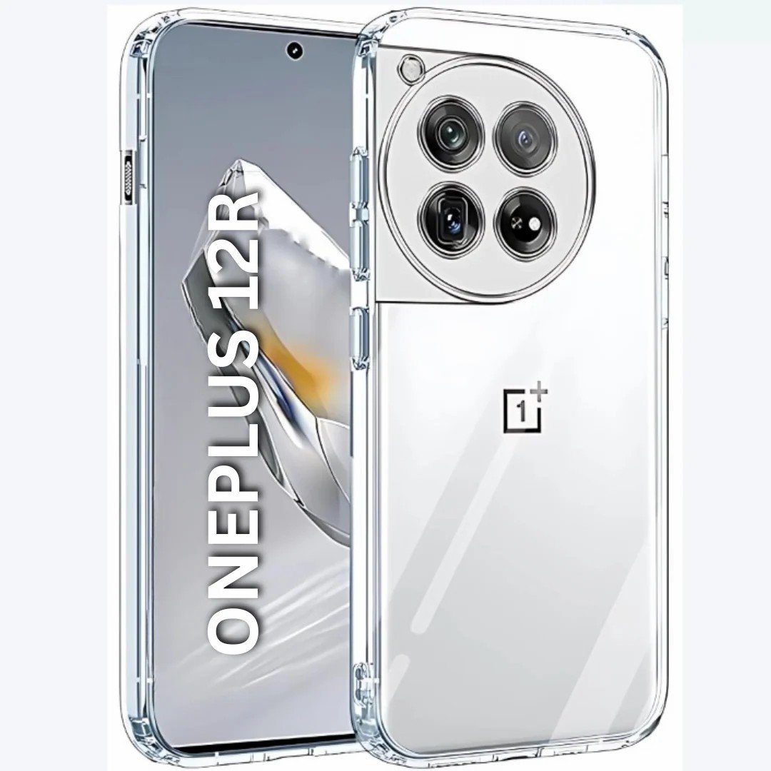 OnePlus 12R Transparent Case Flexible, Transparent