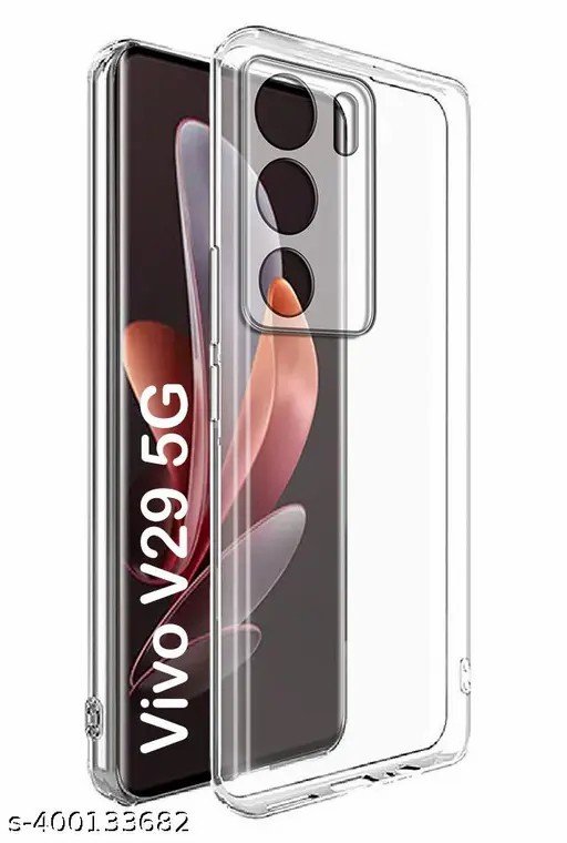 vivo v29 5g Transparent Case Flexible, Transparent