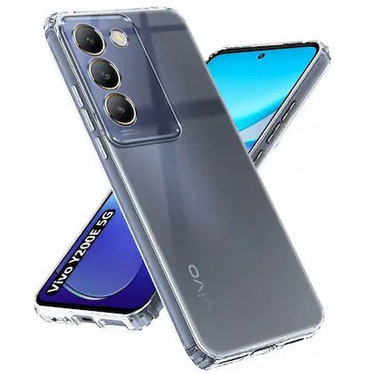 vivo y200e 5g Transparent Case Flexible, Transparent