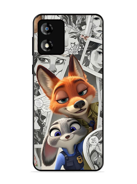 Motorola Moto E13 Cute Nick wilde and judy hopps