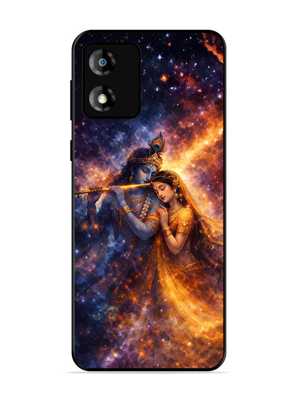 Motorola Moto E13 | 2D Metal | Radha Krishna Dancing on Flute | MO-E13-456