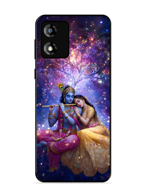 Motorola Moto E13 | 2D Metal | Radha Krishna Enjoying Flute | MO-E13-459