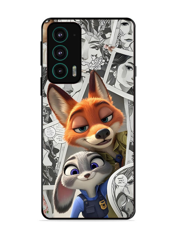 Motorola Edge 20 Cute Nick wilde and judy hopps