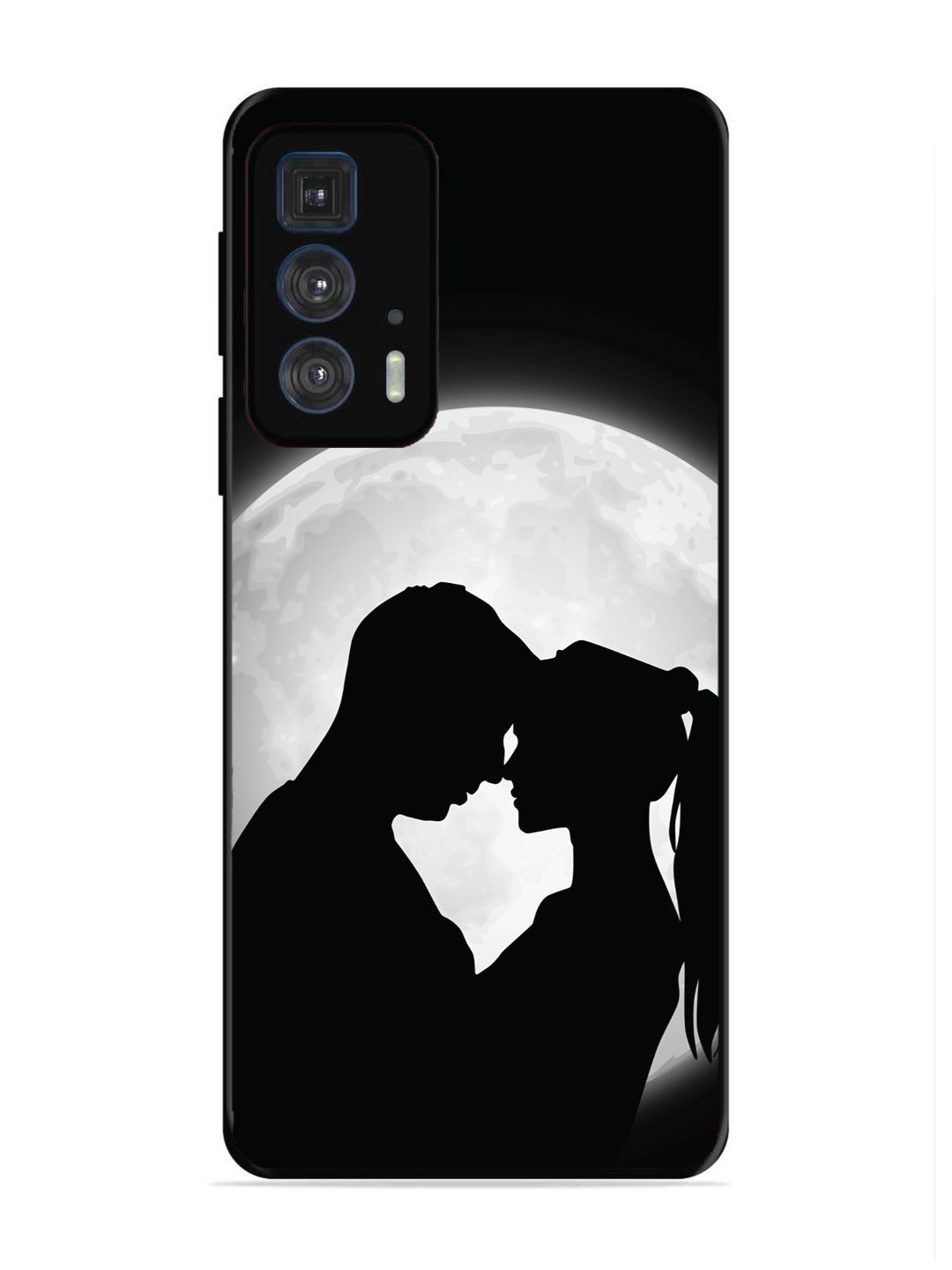 Motorola Moto Edge 20 Pro Couple on Moon