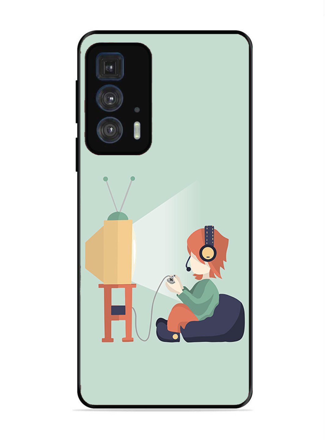 Motorola Moto Edge 20 Pro Kid Playing Game