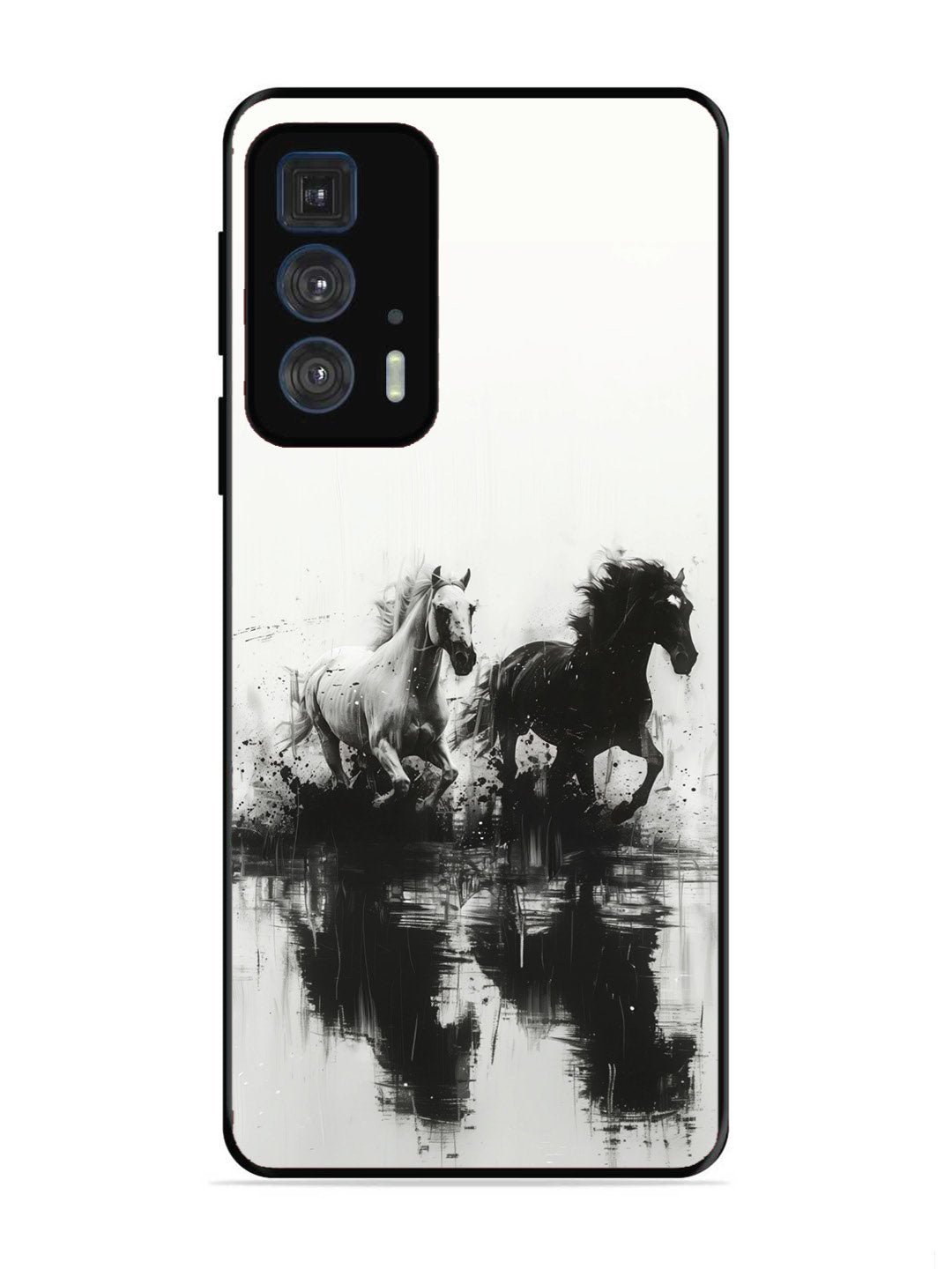 Motorola Moto Edge 20 Pro Black & White Horse